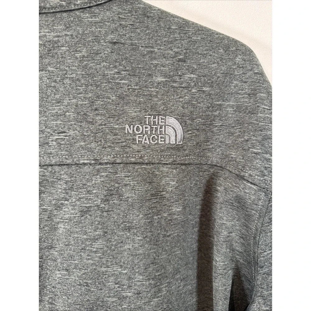 The North Face Jacket‎ Mens XL Dark Grey Full Zip High Neck Apex Lined Coat